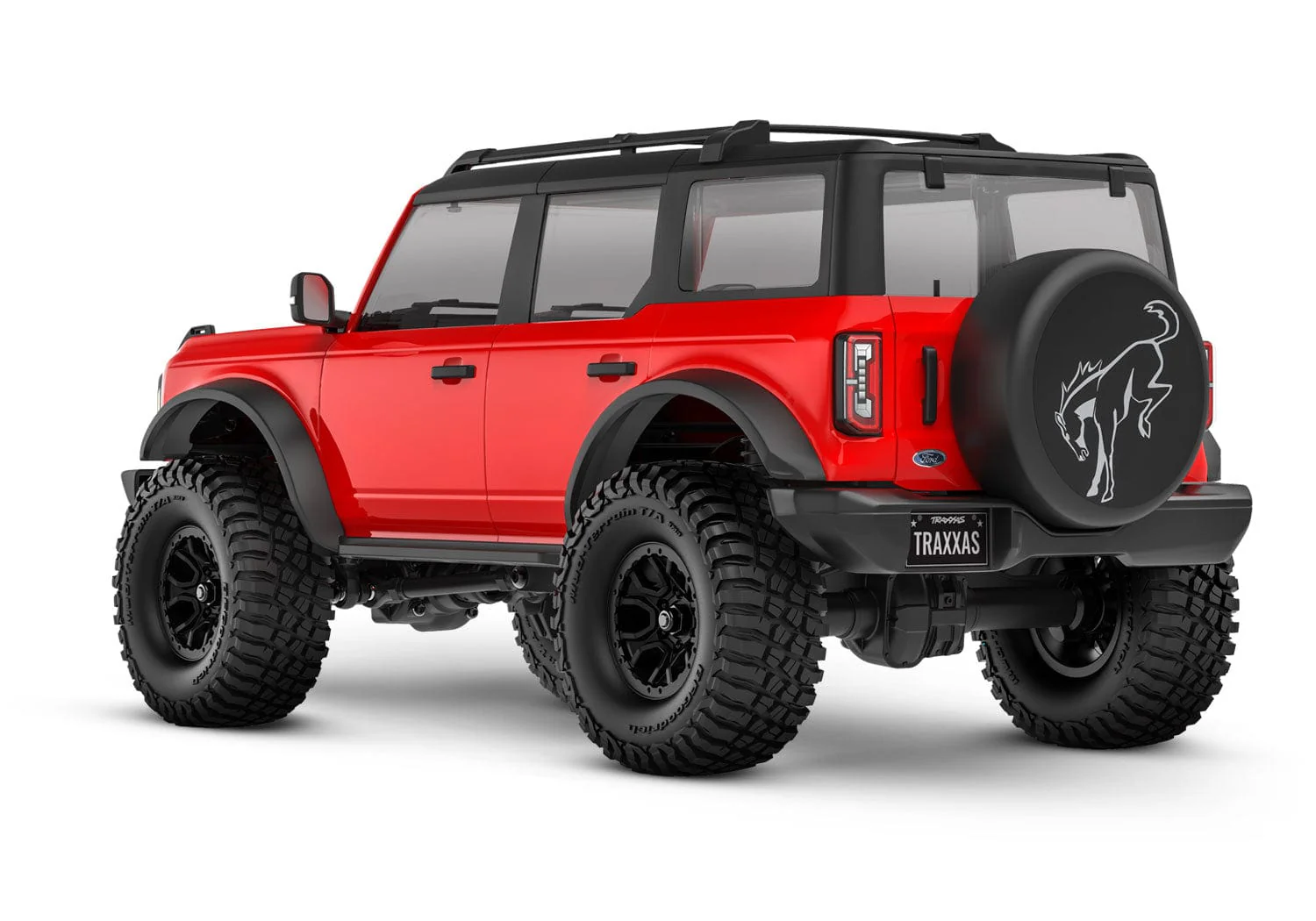 Traxxas 97074-1 TRX4M 1/18 Ford Bronco RC Crawler - Red - Image 4