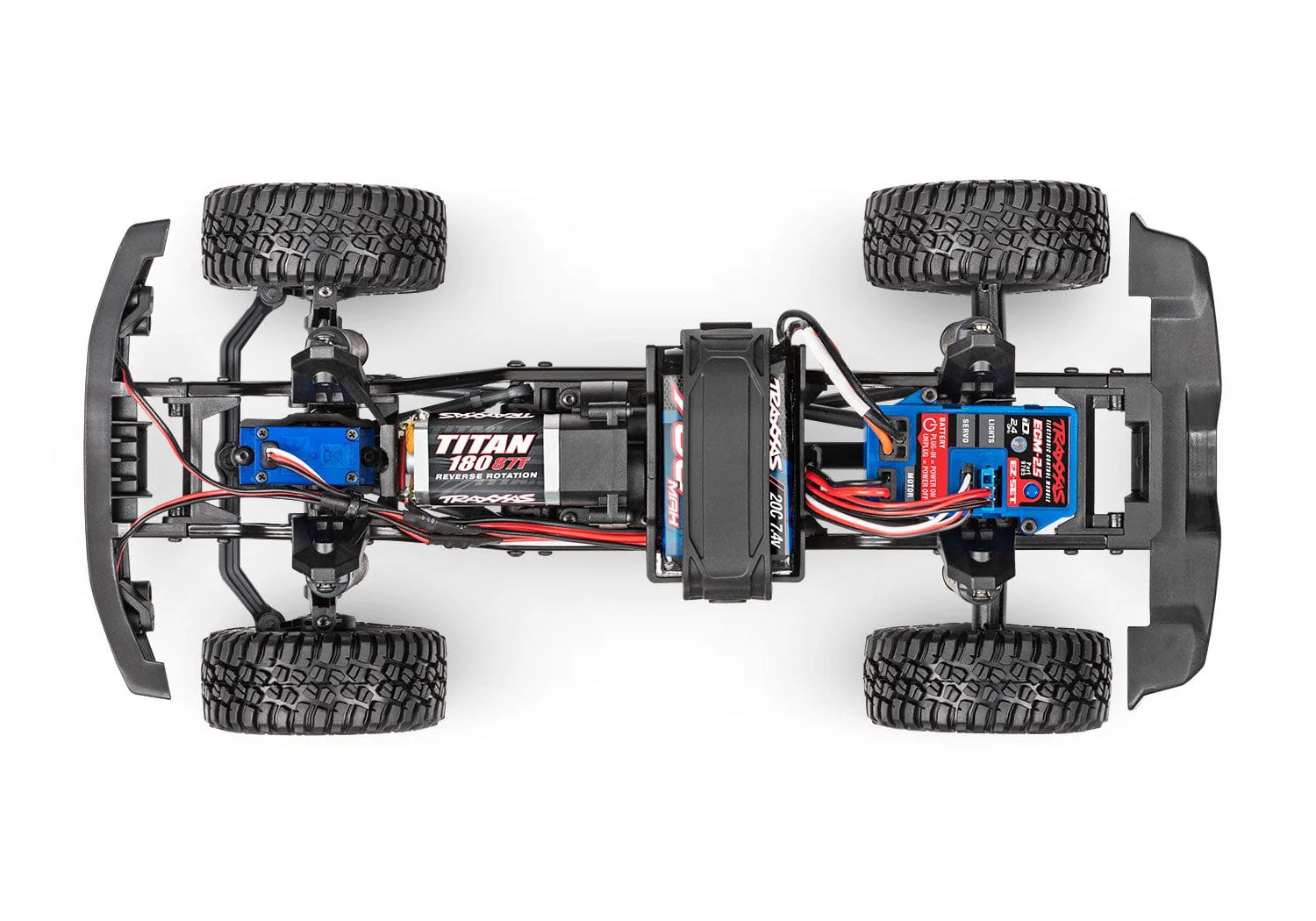 Traxxas 97074-1 TRX4M 1/18 Ford Bronco RC Crawler - White - Image 5