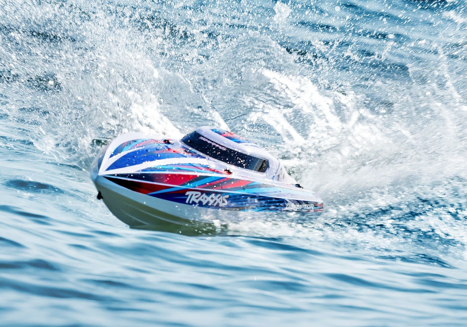 Traxxas Disruptor 26inch 4S Brushless Self-Righting RC Boat - Blue [106064-4BLUE] - Image 4