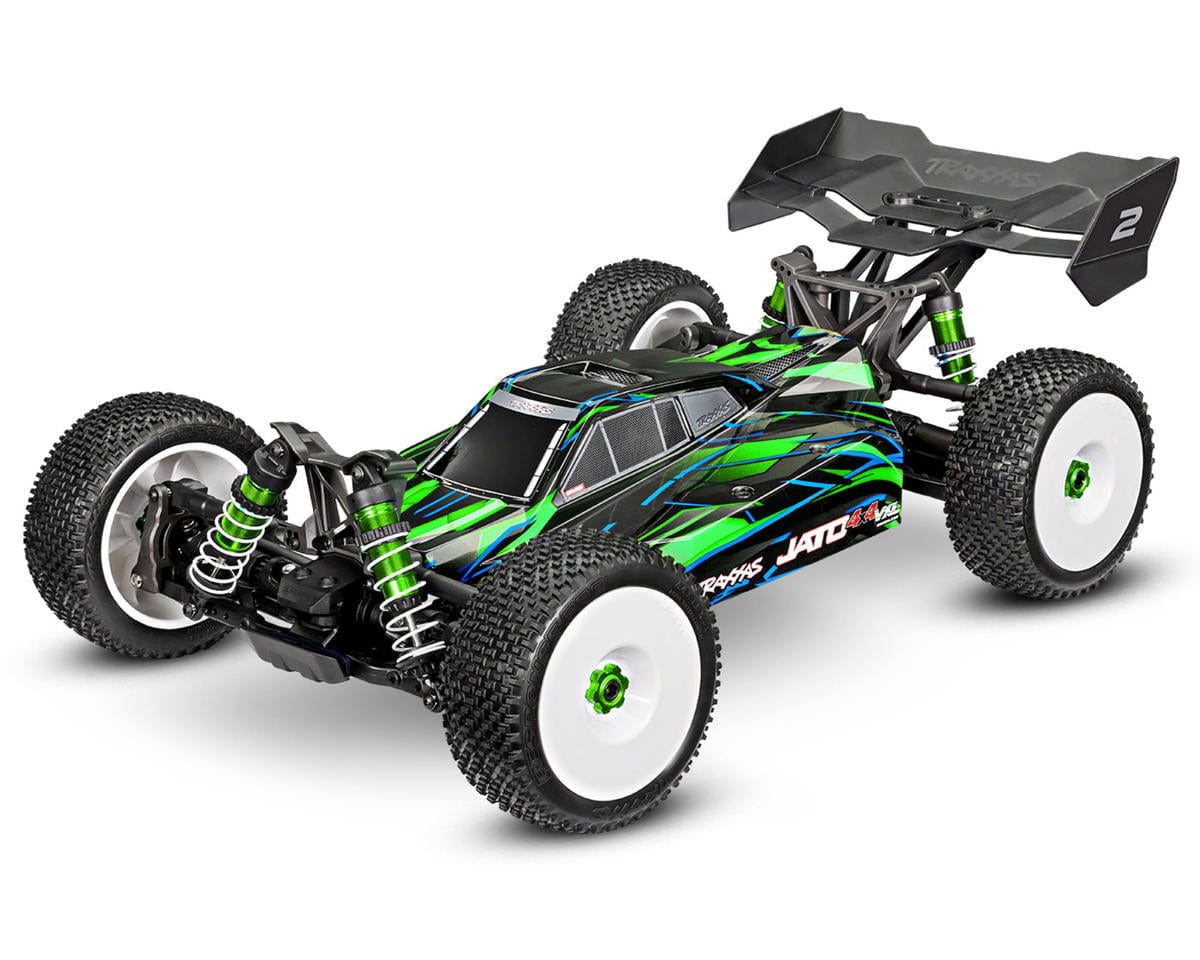 Traxxas Jato 4x4 VXL 4s 1/8 Brushless RC Buggy (Green) [90386-4GRN]**
