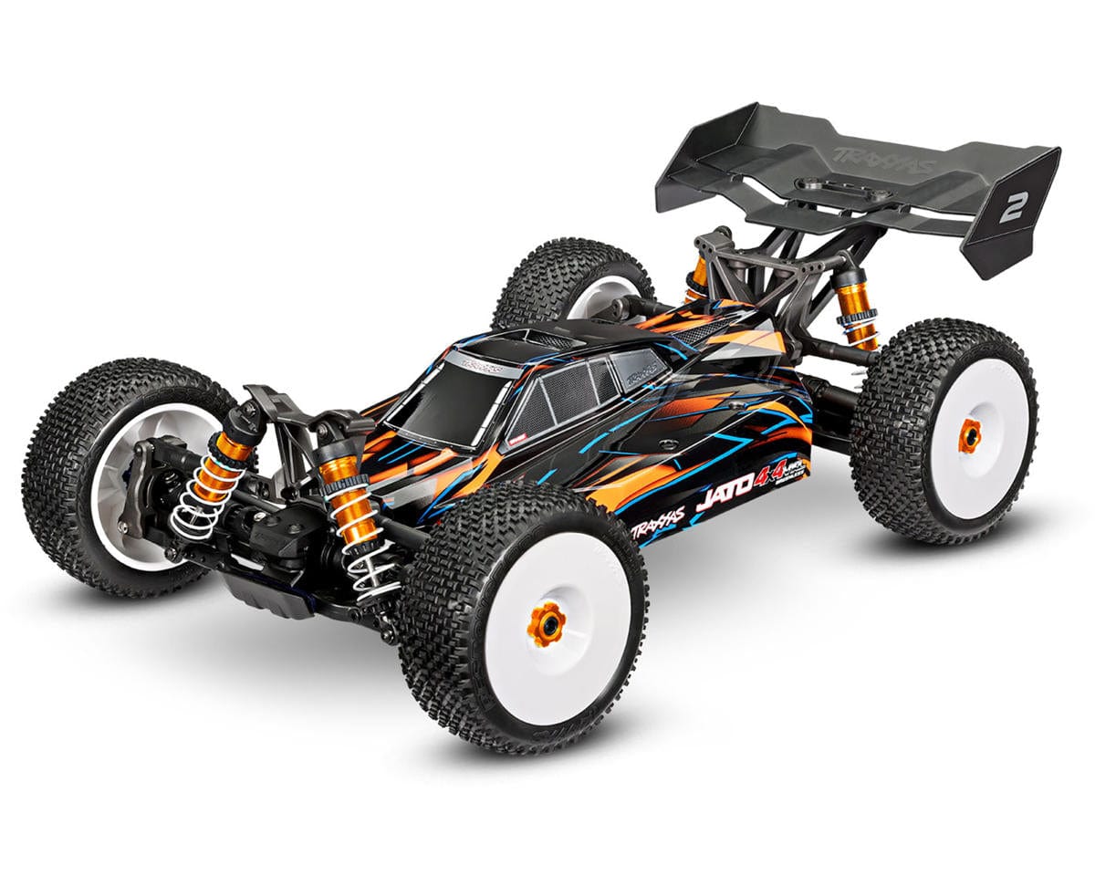 Traxxas Jato 4x4 VXL 4s 1/8 Brushless RC Buggy (Orange) [90386-4ORG]**