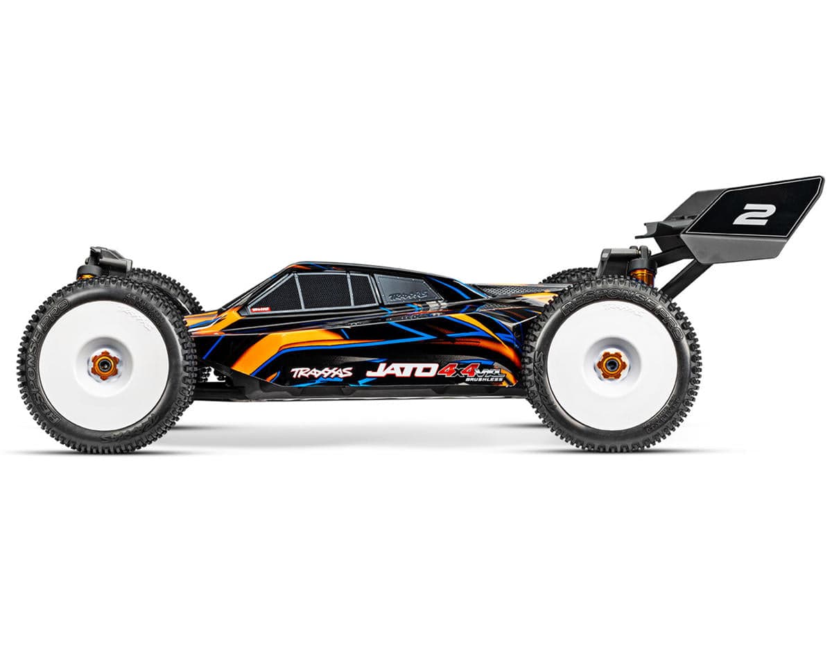 Traxxas Jato 4x4 VXL 4s 1/8 Brushless RC Buggy (Orange) [90386-4ORG]** - Image 2