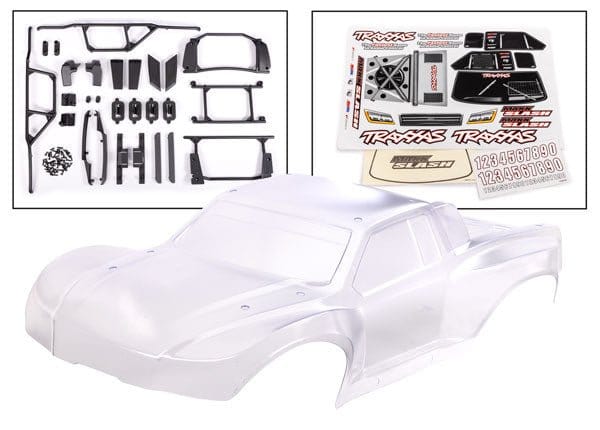 Traxxas Maxx Slash HD Clear Body - Unpainted [10211R]