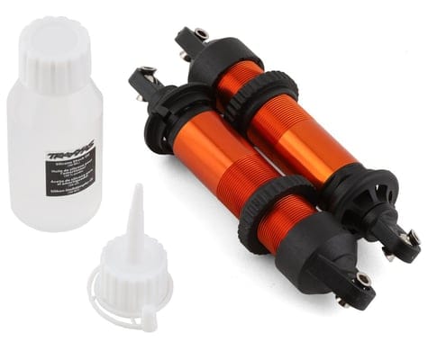 Traxxas Medium GTX Aluminium Shocks, Orange (2pcs) [7861T]