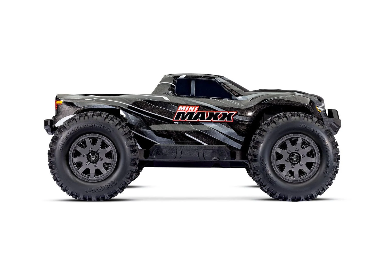Traxxas Mini MAXX 1/16 Brushless Monster Truck RTR - Black [107154-1BLK] - Image 3