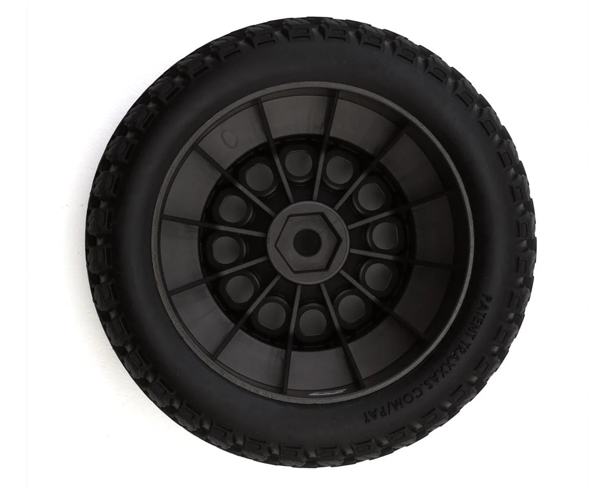 Traxxas Mini XRT Rear Wheels with Gravix Tyres, Grey (2pcs) [10775-GRAY] - Image 2