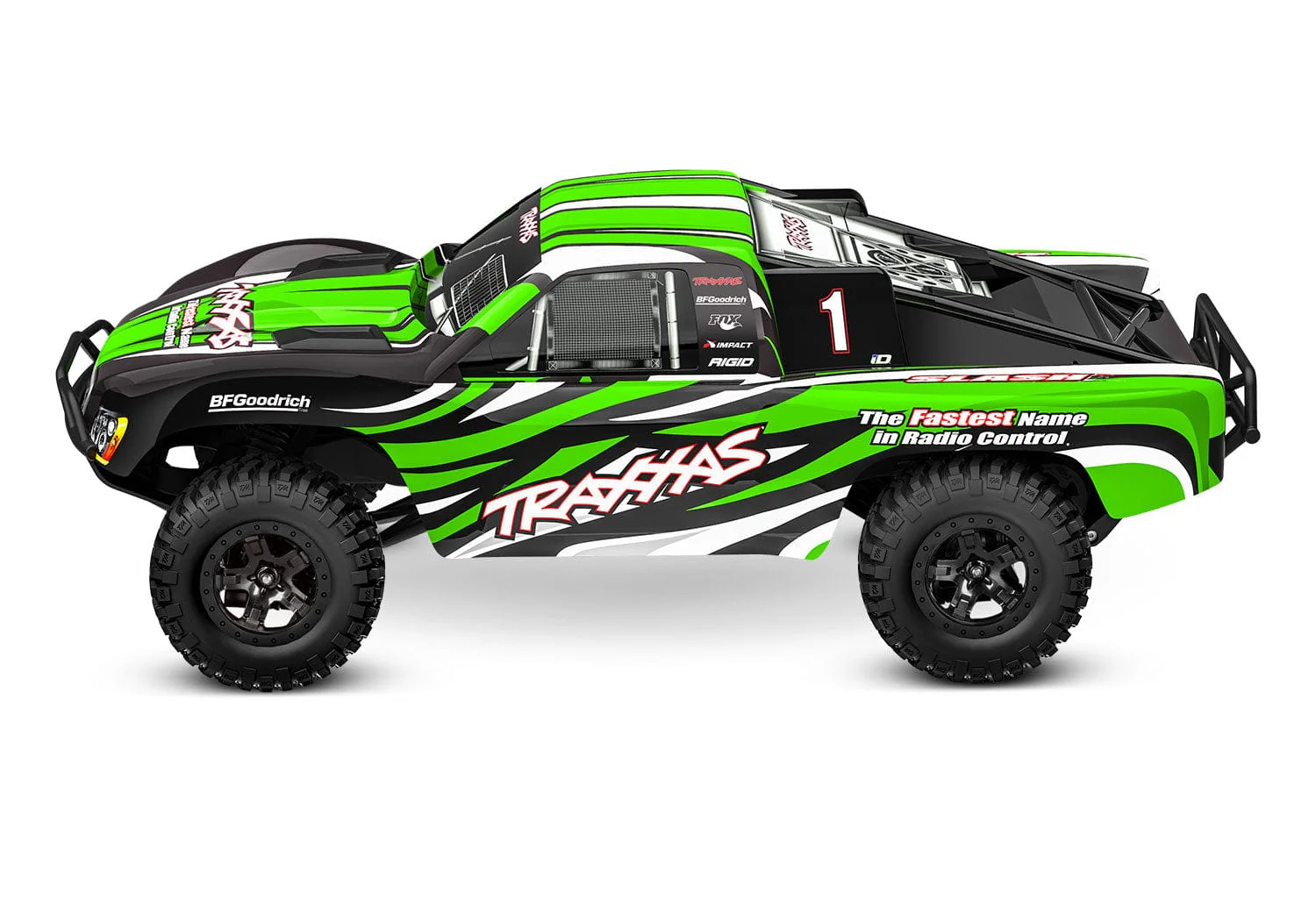Traxxas Slash HD XL-5 Short Course Truck Green [58234-8] - Image 3