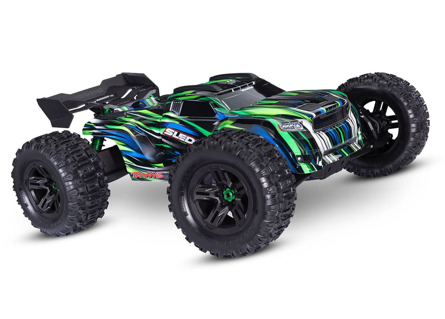 Traxxas Sledge 1/8 6S Brushless 4WD RC Truck - Green [95096-4GRN]