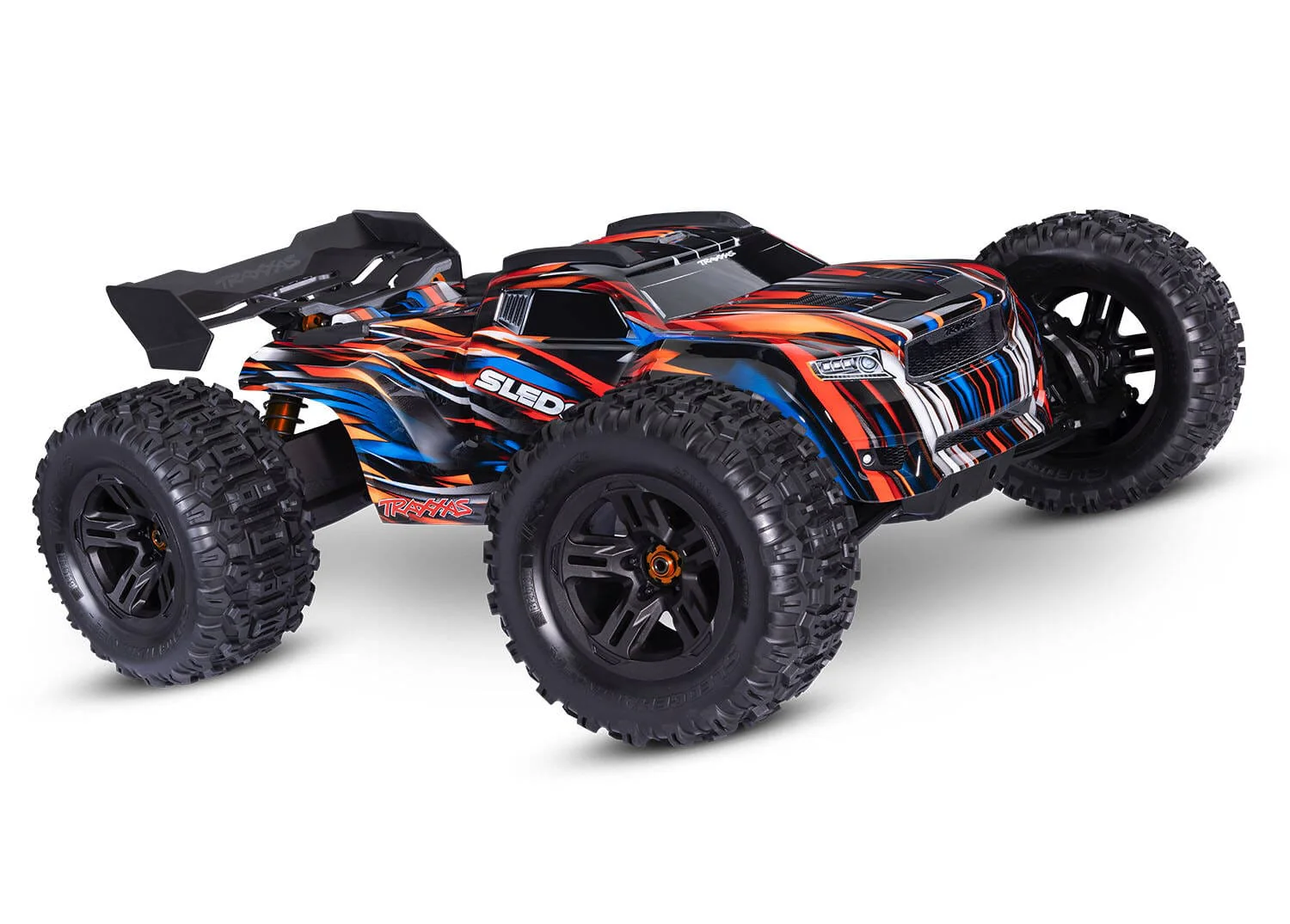 Traxxas Sledge 1/8 6S Brushless 4WD RC Truck - Orange [95096-4ORNG]