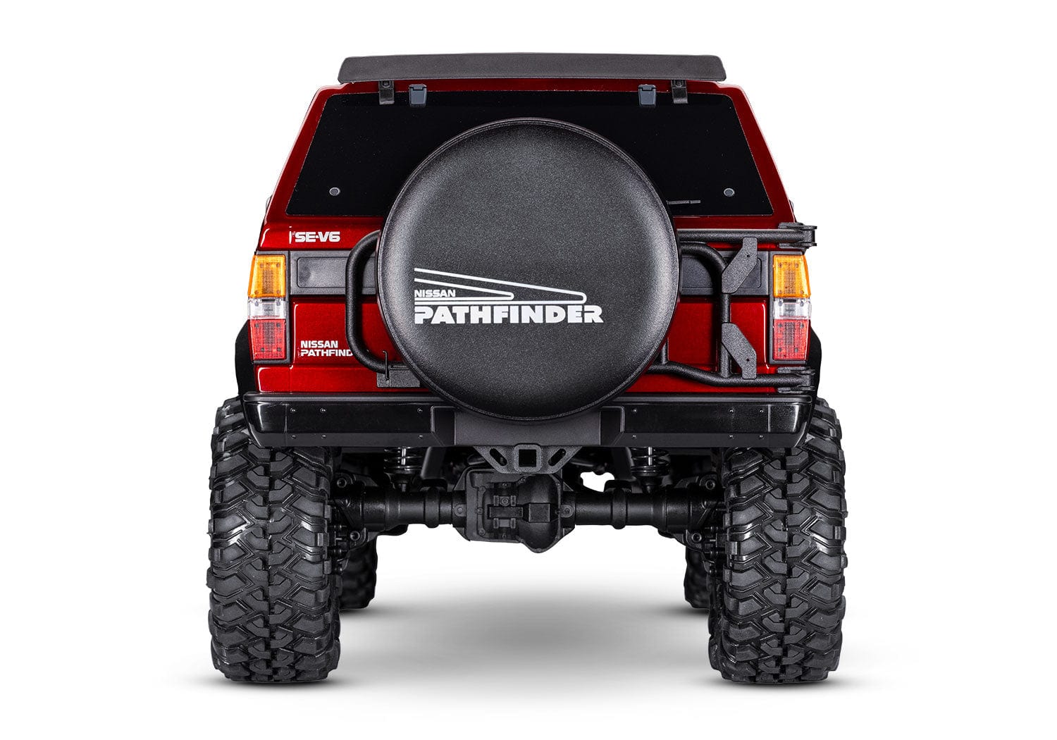 Traxxas TRX-4 1/10 Nissan Pathfinder RC Crawler Red [110056-4RED] - Image 2