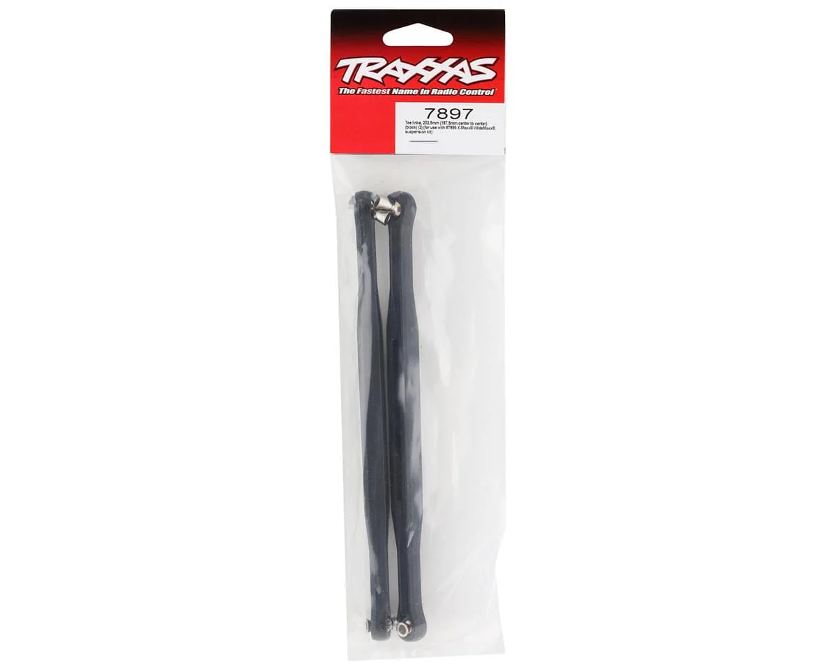 Traxxas X-Maxx WideMaxx Front Toe Links Black (2) [7897] - Image 2