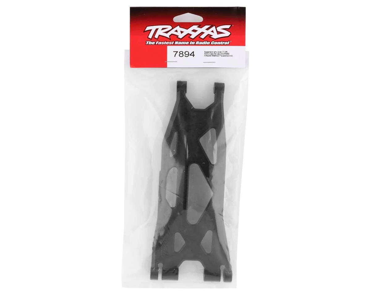 Traxxas X-Maxx WideMaxx Lower Left Front/Rear Suspension Arm Black (1) [7894] - Image 2