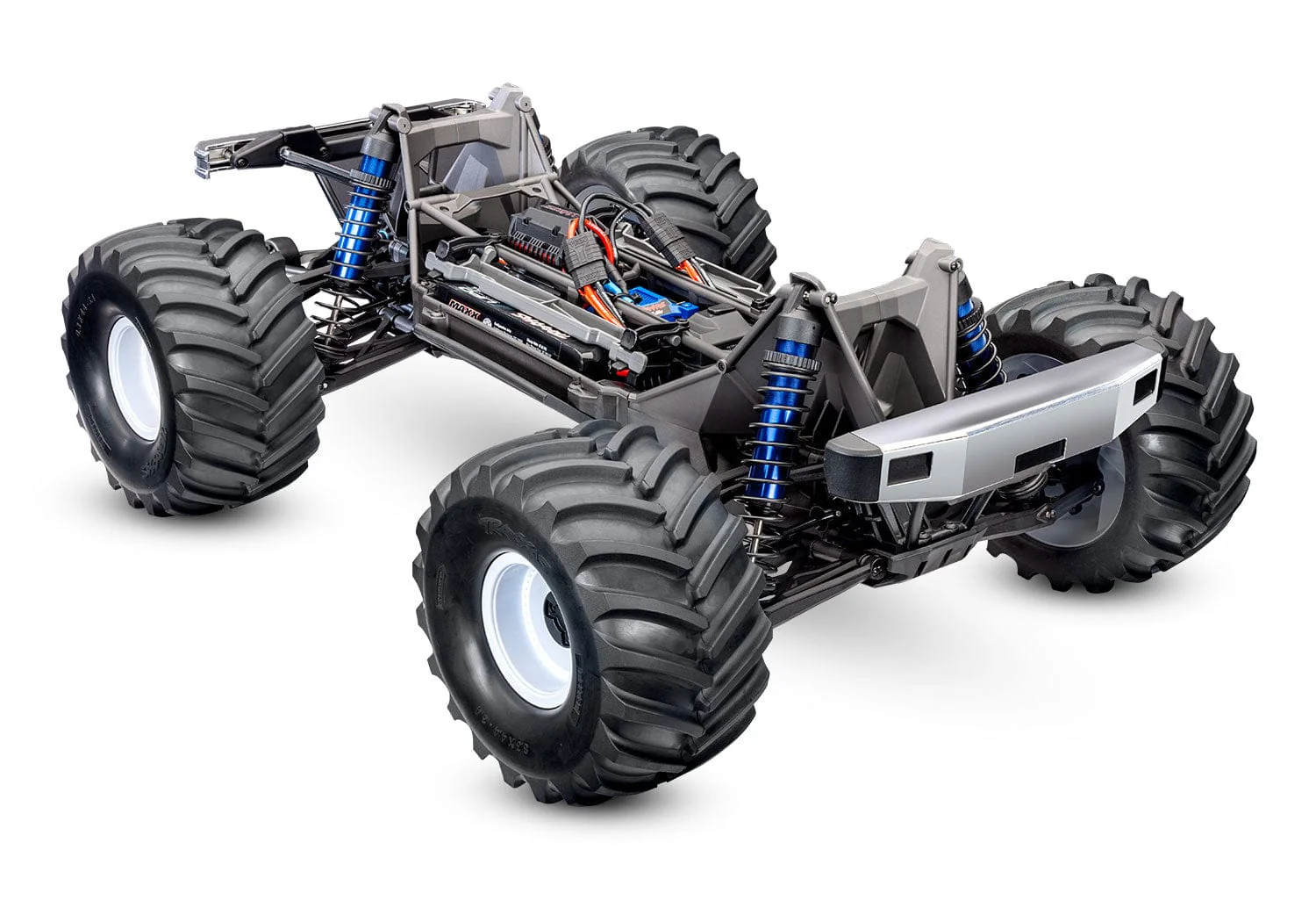 Traxxas X-Monster 8S Brushless RC Monster Truck (No Body) [77036-4]**