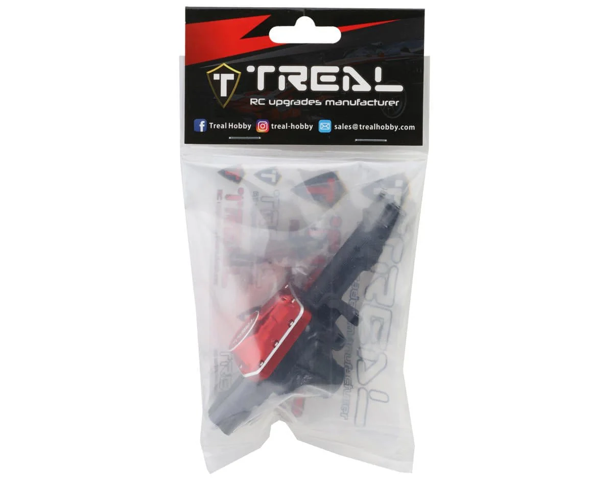 Treal Hobby Aluminum Front Axle Housing for Traxxas TRX-4/TRX-6 (Black) [TLHTTRX4-34] - Image 2