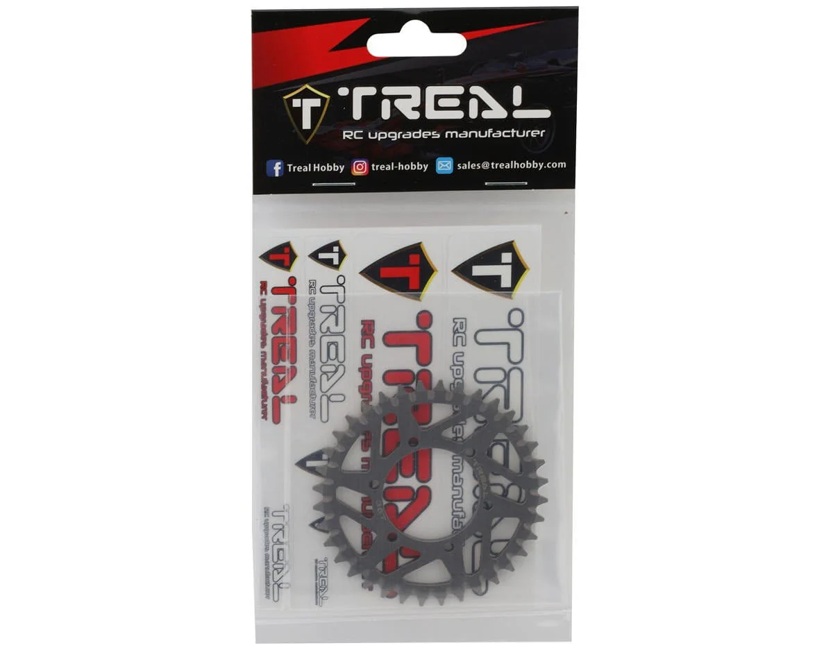 Treal Hobby Losi Promoto MX Titanium Rear Sprocket (36T) (Titanium) - Image 2