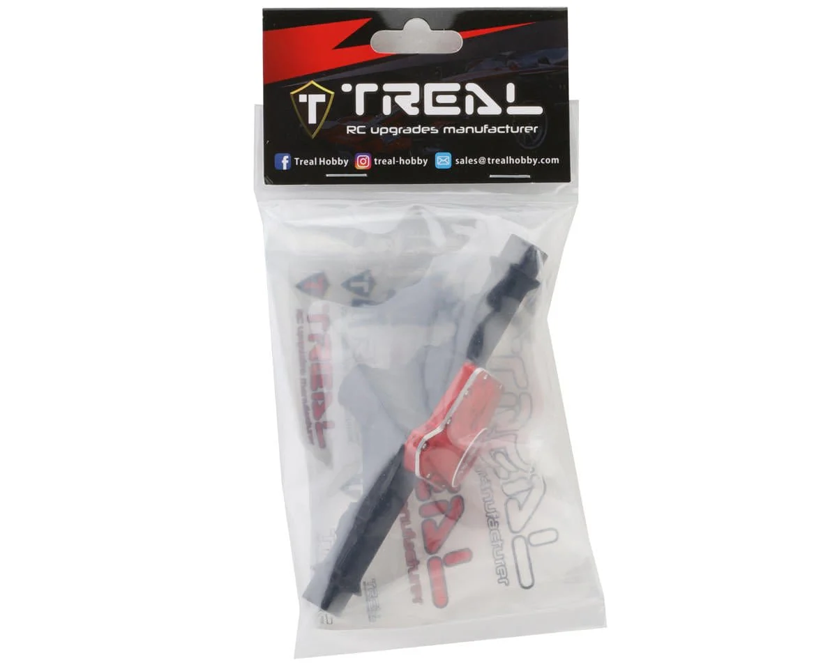 Treal Hobby V2 CNC-Machined Aluminum Rear Axle Housing for Traxxas TRX-4 (Black) [TLHTTRX4-36] - Image 2