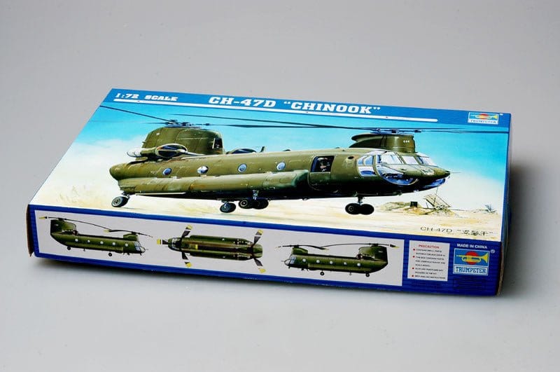Trumpeter 01622 1/72 CH-47D CHINOOK Plastic Model Kit