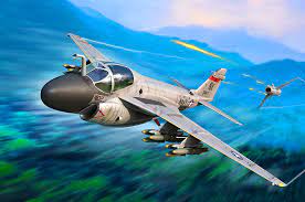 Trumpeter 01640 1/72 A-6A Intruder Plastic Model Kit - Image 2