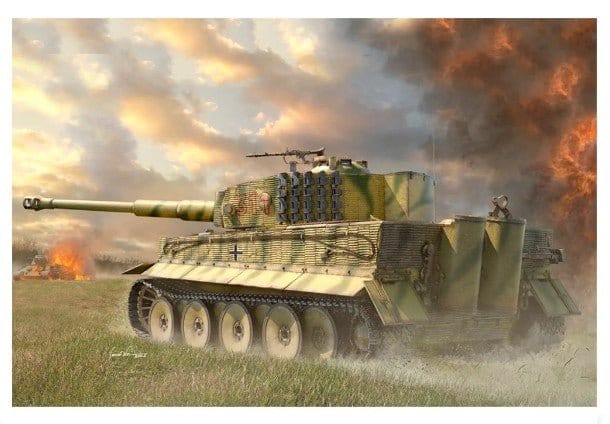 Trumpeter 1/16 Pz.Kpfw.VI Ausf.E Sd.Kfz.181 Tiger I (Medium Production) Plastic Model Kit [00944]