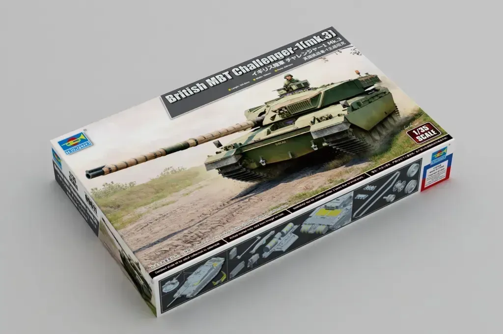 Trumpeter 1/35 British MBT Challenger-1(mk.3) Plastic Model Kit