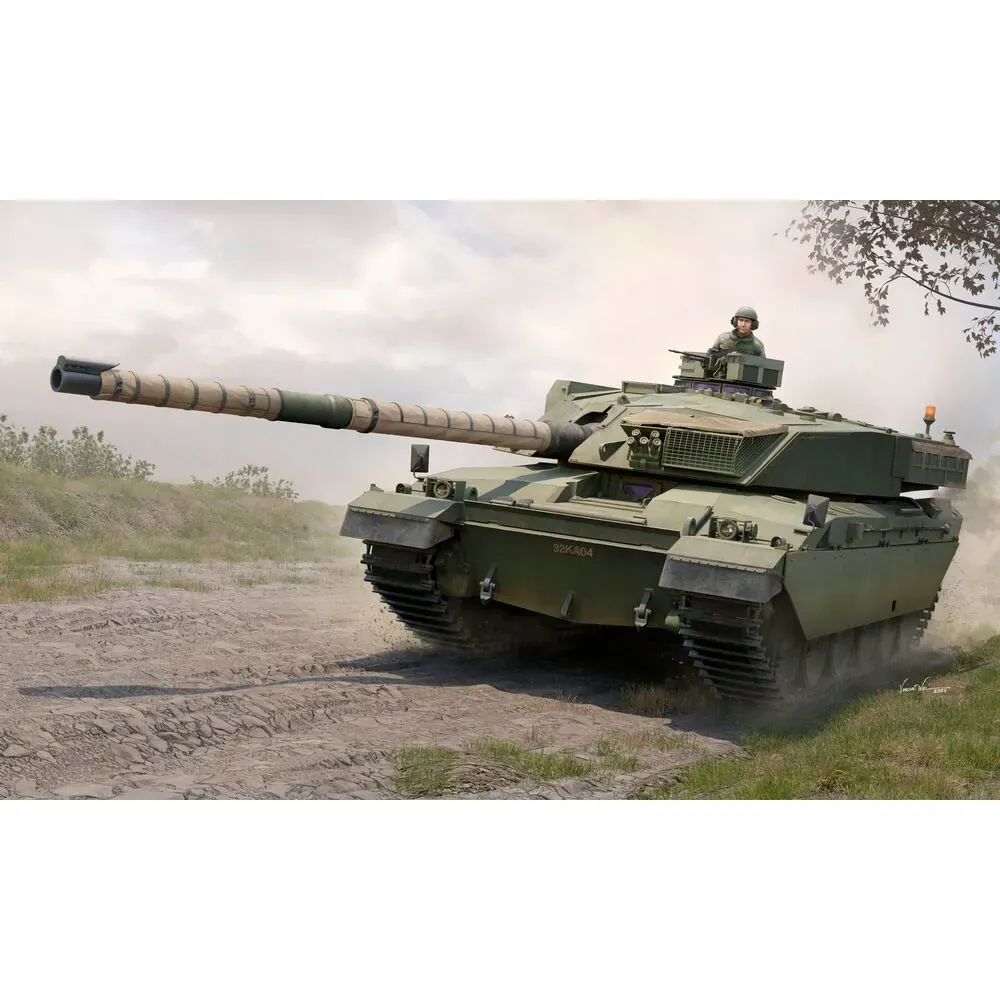 Trumpeter 1/35 British MBT Challenger-1(mk.3) Plastic Model Kit - Image 2