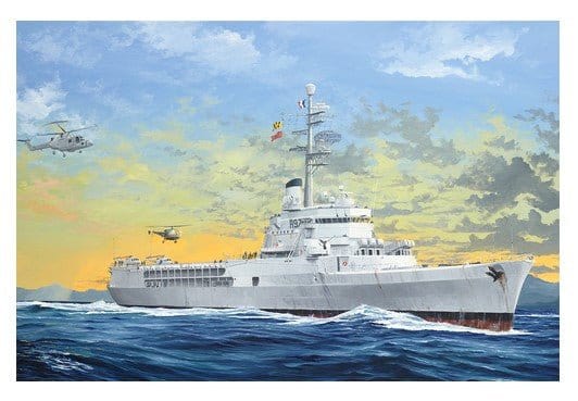 Trumpeter 1/350 French Navy Helicopter Cruiser Jeanne de Arc 2008 Plastic Model Kit