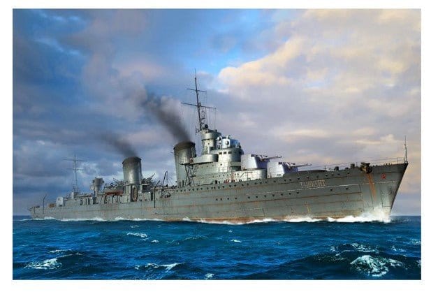 Trumpeter 1/700 Russian Destroyer Taszkient 1942 Plastic Model Kit**