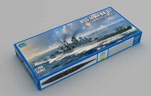 Trumpeter 1/700 USS Iowa BB-61 Plastic Model Kit