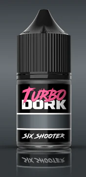 Turbo Dork Six Shooter Metallic Acrylic Paint 22ml Bottle**