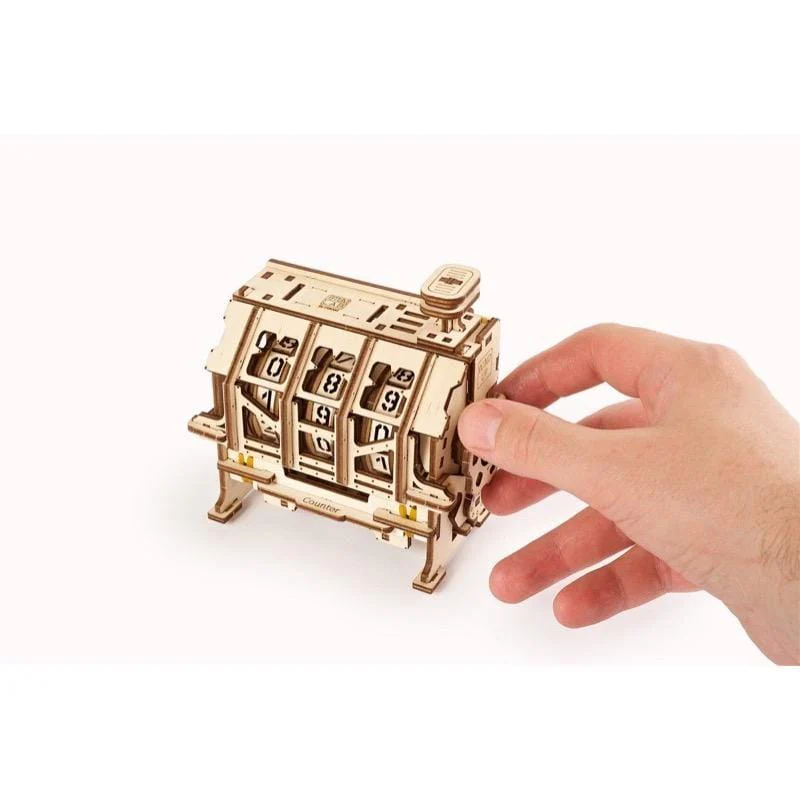 UGEARS 60130 Stem Lab Counter Wooden Model Kit - Image 7