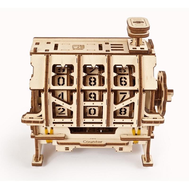 UGEARS 60130 Stem Lab Counter Wooden Model Kit - Image 8