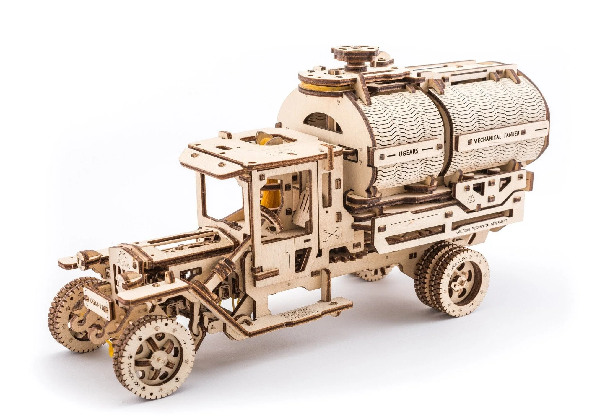 UGEARS 70021 Truck With Tanker Wooden Model Kit**