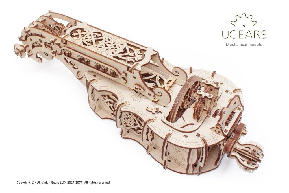 UGEARS 70030 Hurdy Gurdy Wooden Model Kit