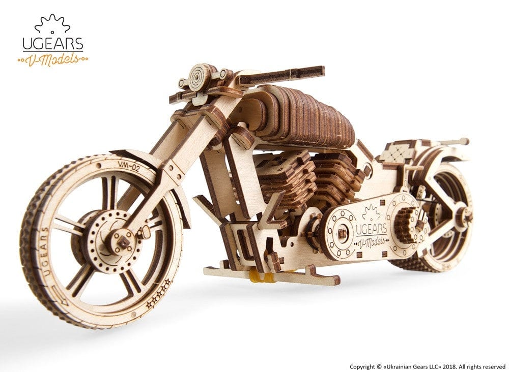 UGEARS 70051 Bike Vm-02 Wooden Model Kit