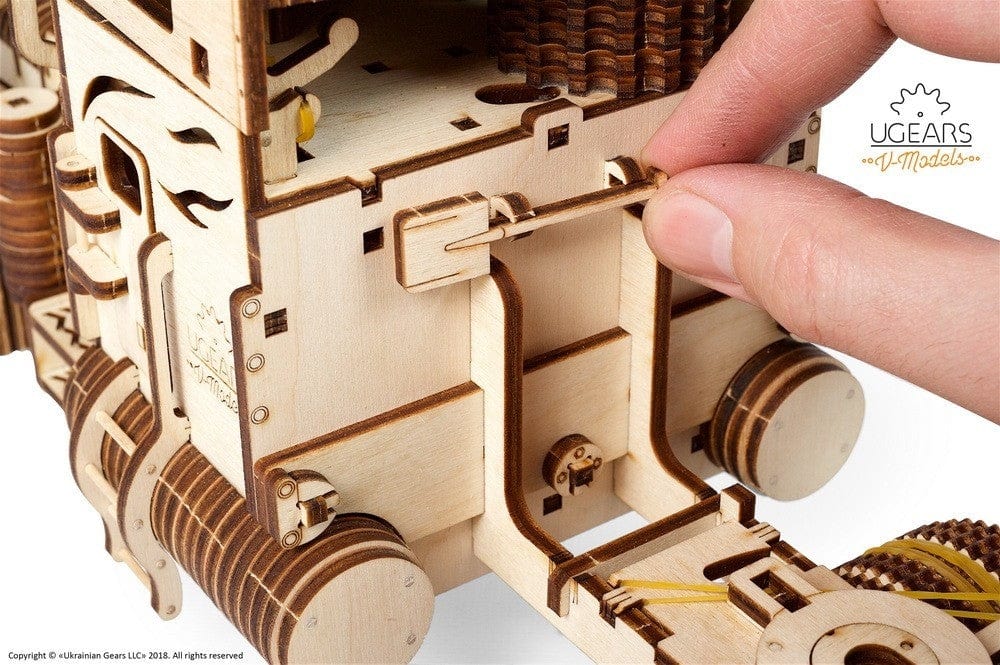 UGEARS 70056 Heavy Boy Truck Vm-03 Wooden Model Kit - Image 4