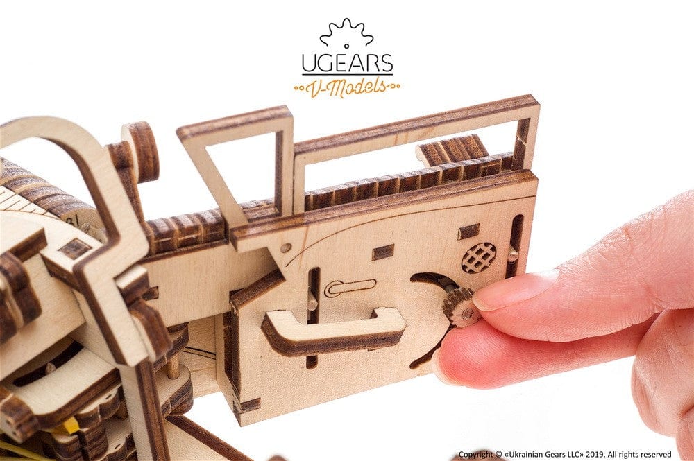 UGEARS 70073 Dream Cabriolet Vm-05 Wooden Model Kit - Image 4