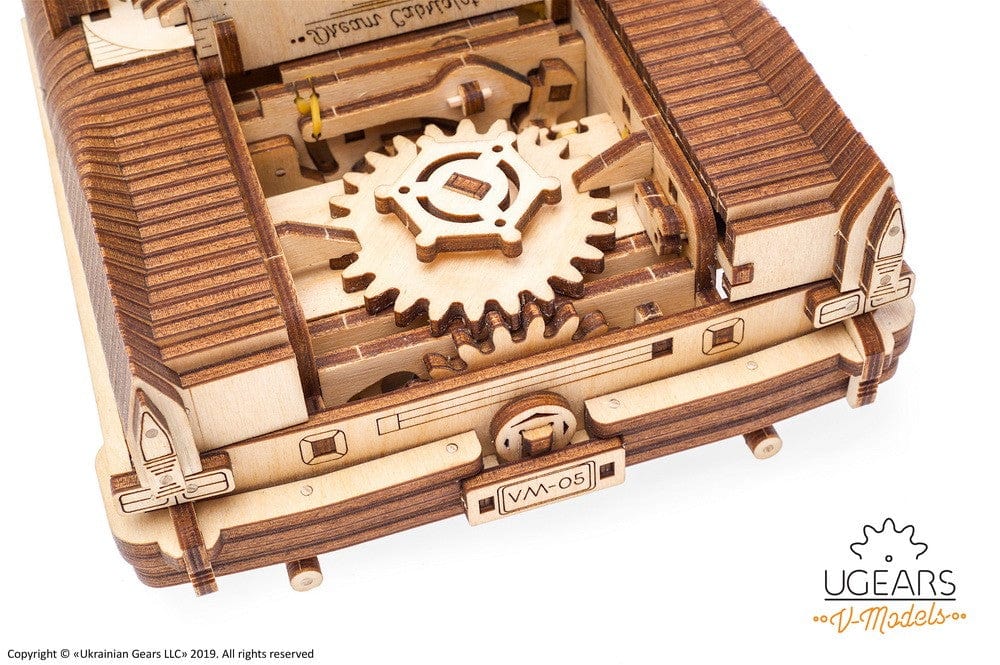 UGEARS 70073 Dream Cabriolet Vm-05 Wooden Model Kit - Image 7