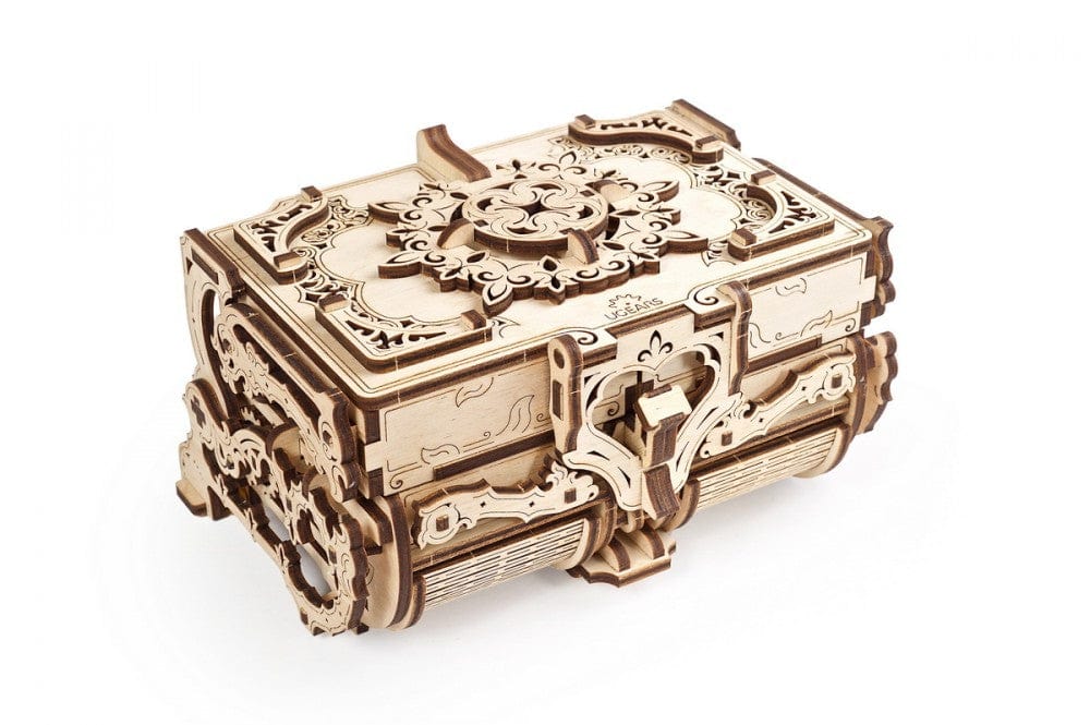 UGEARS 70089 Antique Box Wooden Model Kit