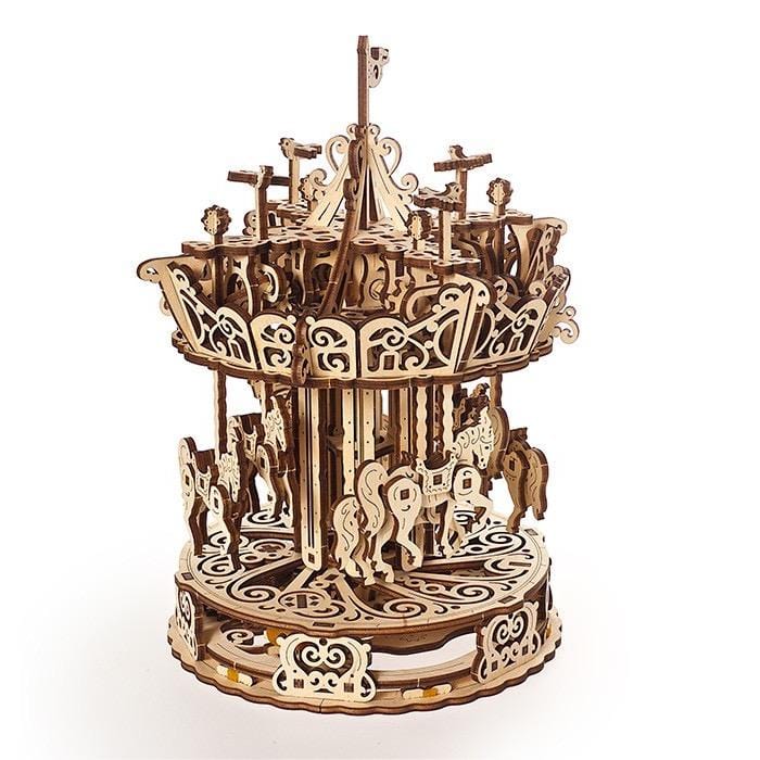 UGEARS 70129 Carousel Wooden Model Kit