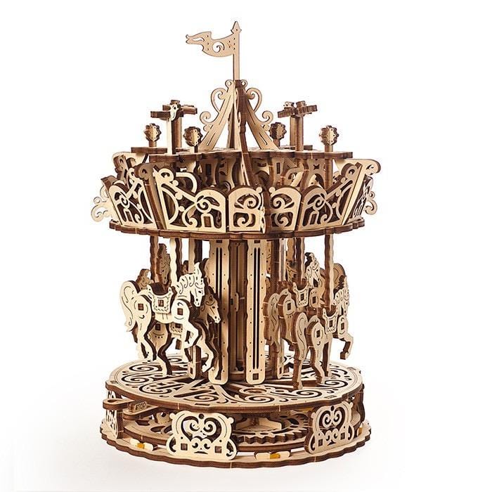 UGEARS 70129 Carousel Wooden Model Kit - Image 2