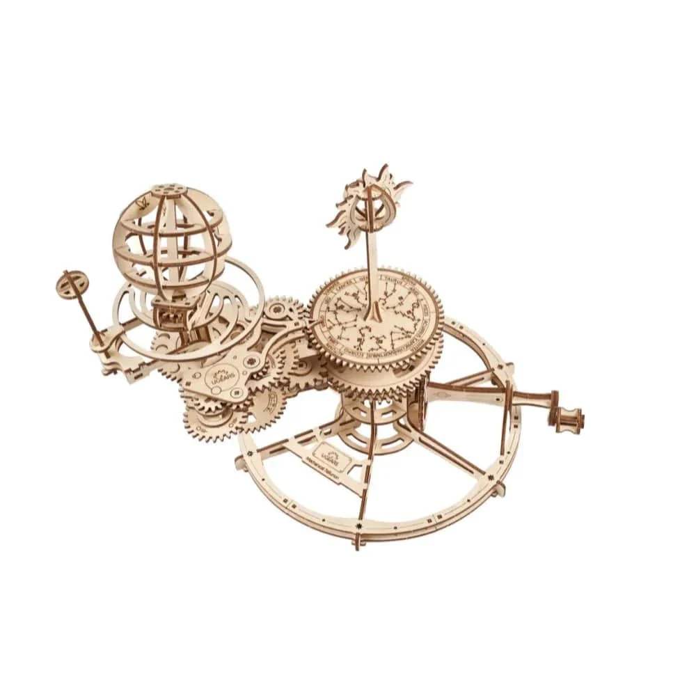 UGEARS 70167 Mechanical Tellurion Wooden Model Kit - Image 2