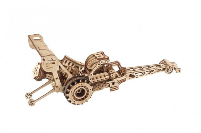 UGEARS 70174 Top Fuel Dragster Wooden Model Kit - Image 2