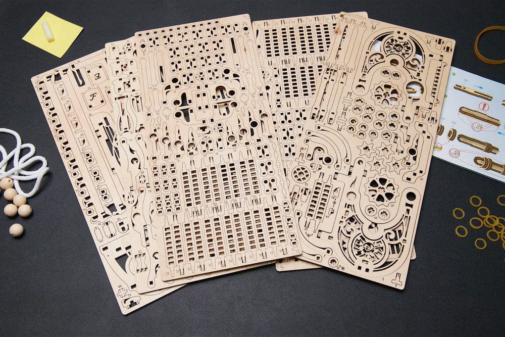 UGears 70178 Mechanical Celesta Wooden Model Kit - Image 10