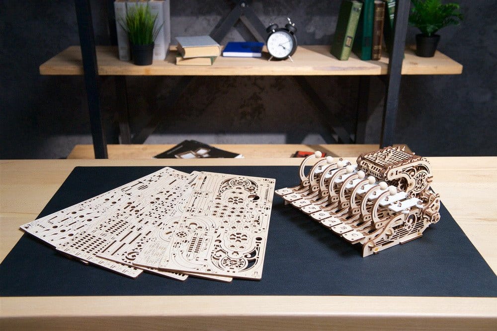 UGears 70178 Mechanical Celesta Wooden Model Kit - Image 11