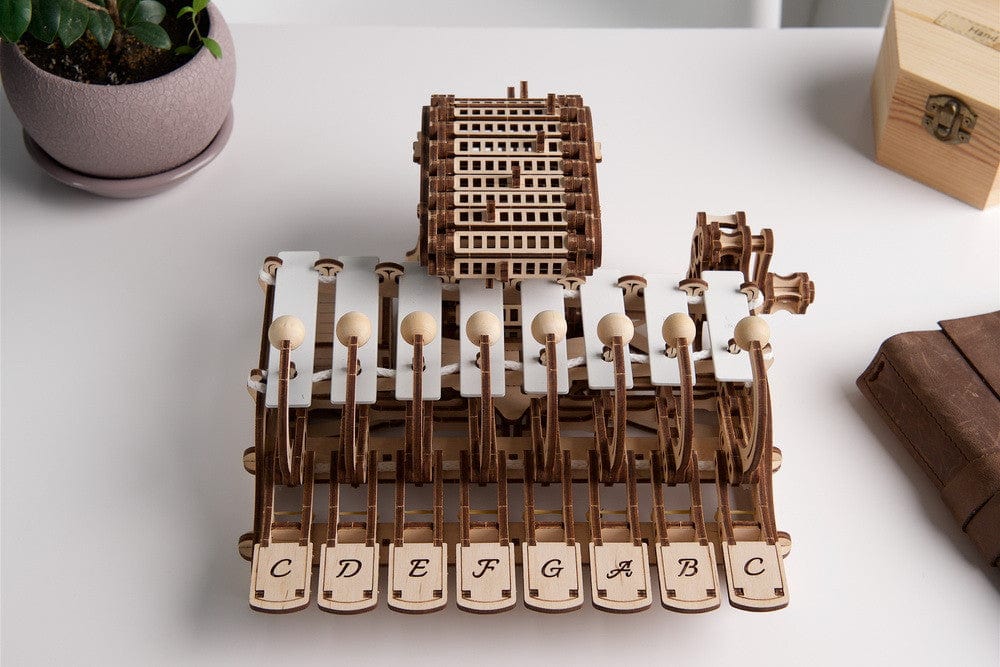 UGears 70178 Mechanical Celesta Wooden Model Kit - Image 9
