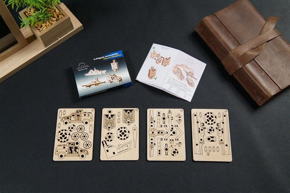 Ugears 70198 U-Fidgets Invincibilty - Image 2