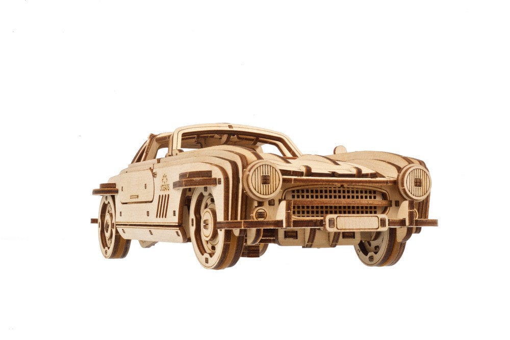 Ugears 70205 Winged Sports Coupe Wooden Model Kit - Image 5
