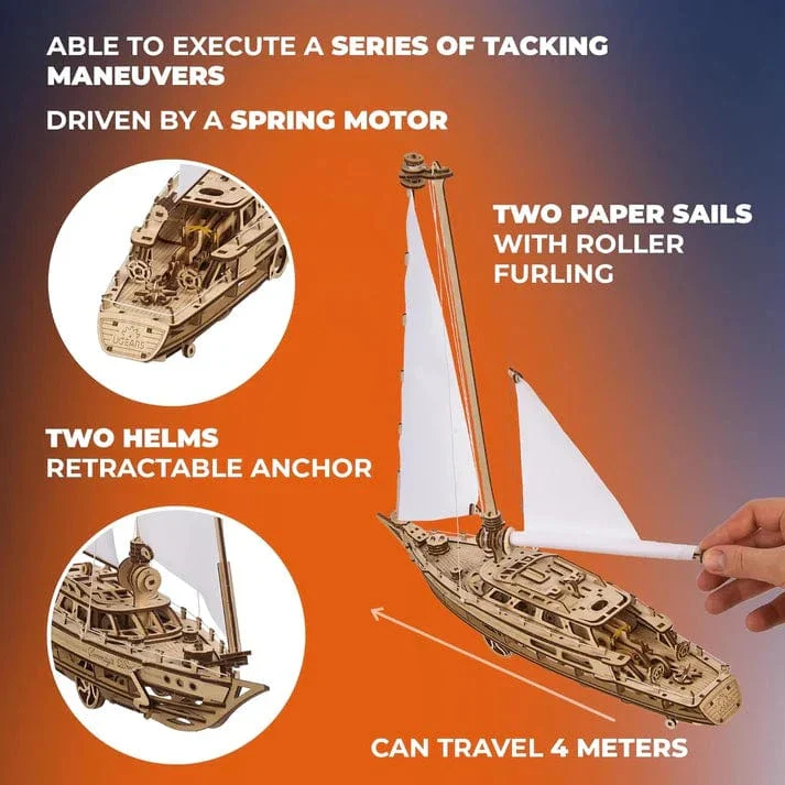UGears 70224 Serenitys Dream Wooden Model Kit - Image 8