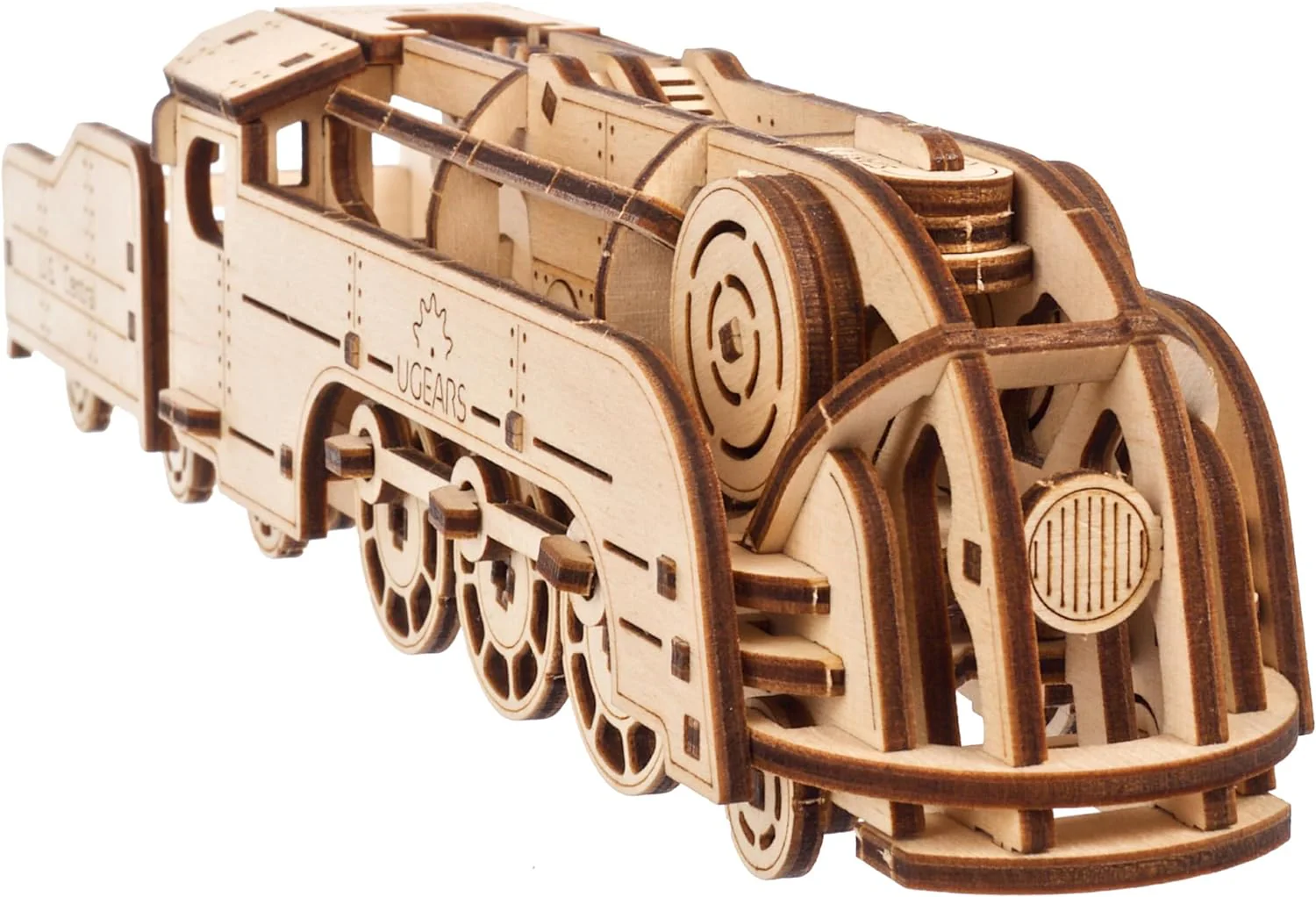 UGears 70228 Mini Locomotive Wooden Model Kit