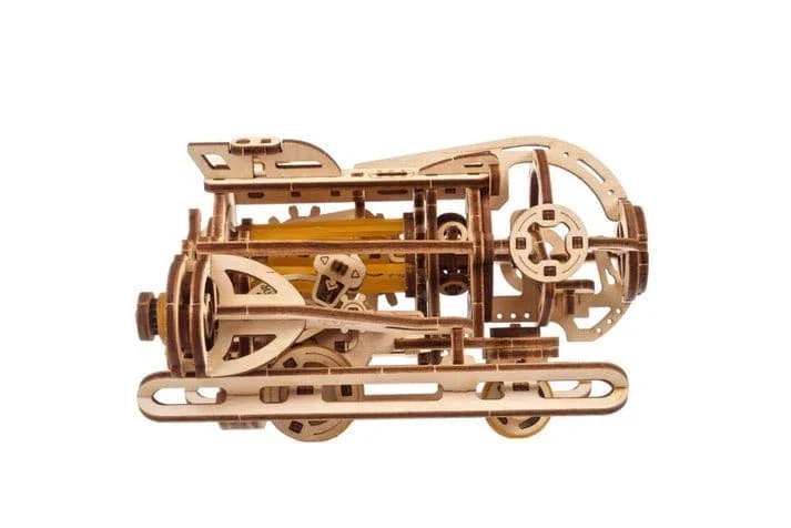 UGears 70229 Steampunk Submarine Wooden Model Kit - Image 4